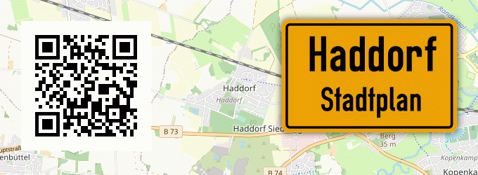 Stadtplan Haddorf