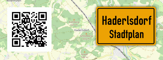 Stadtplan Haderlsdorf