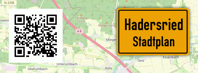 Stadtplan Hadersried
