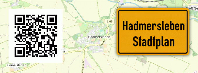 Stadtplan Hadmersleben