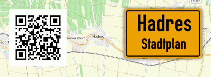 Stadtplan Hadres