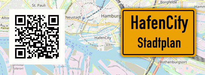 Stadtplan HafenCity