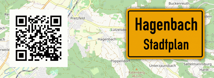 Stadtplan Hagenbach