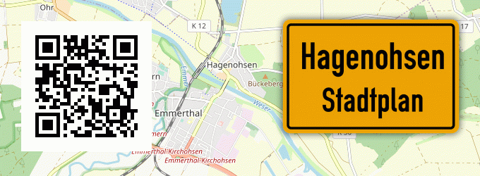 Stadtplan Hagenohsen