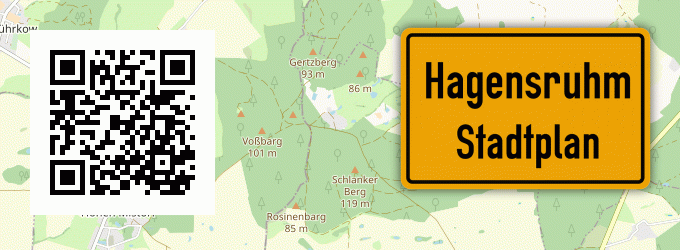 Stadtplan Hagensruhm