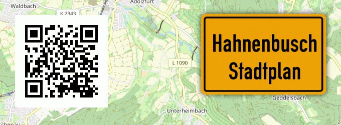 Stadtplan Hahnenbusch