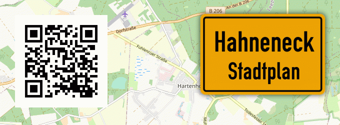 Stadtplan Hahneneck