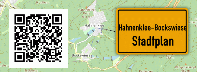 Stadtplan Hahnenklee-Bockswiese