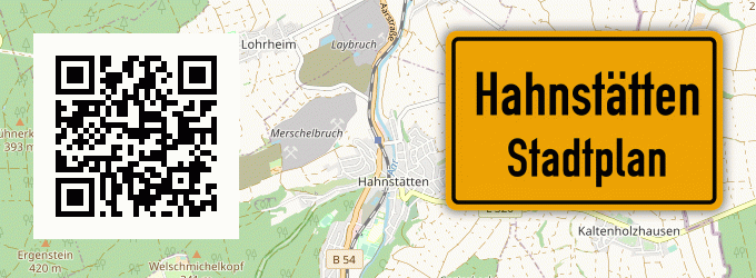 Stadtplan Hahnstätten