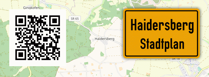 Stadtplan Haidersberg