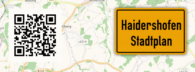 Stadtplan Haidershofen