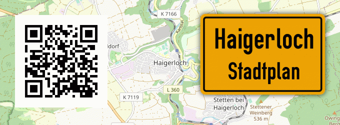Stadtplan Haigerloch