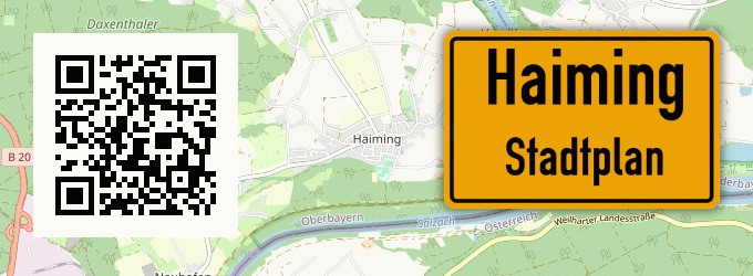 Stadtplan Haiming