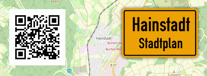 Stadtplan Hainstadt