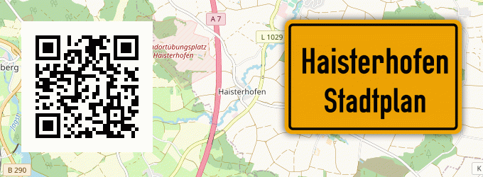 Stadtplan Haisterhofen