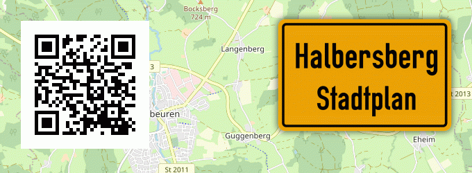 Stadtplan Halbersberg