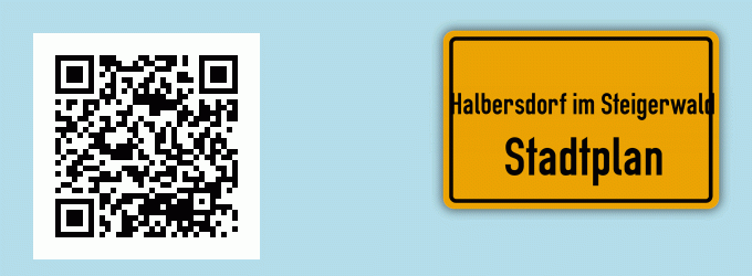 Stadtplan Halbersdorf im Steigerwald
