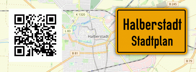 Stadtplan Halberstadt