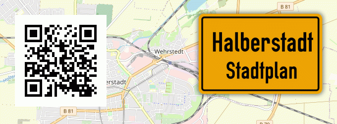 Stadtplan Halberstadt