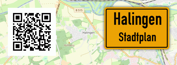 Stadtplan Halingen