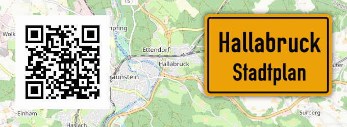 Stadtplan Hallabruck