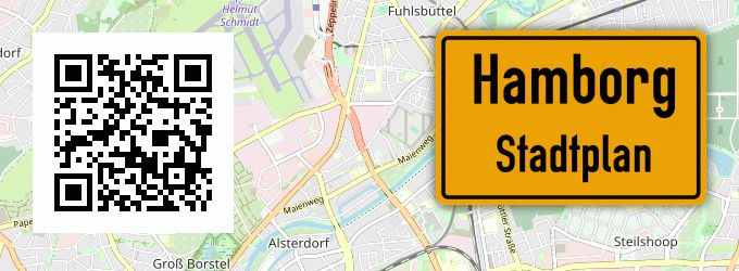 Stadtplan Hamborg