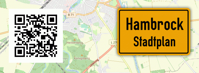 Stadtplan Hambrock