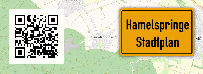 Stadtplan Hamelspringe