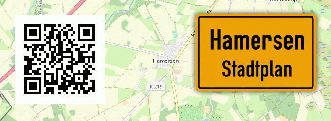 Stadtplan Hamersen