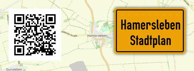 Stadtplan Hamersleben