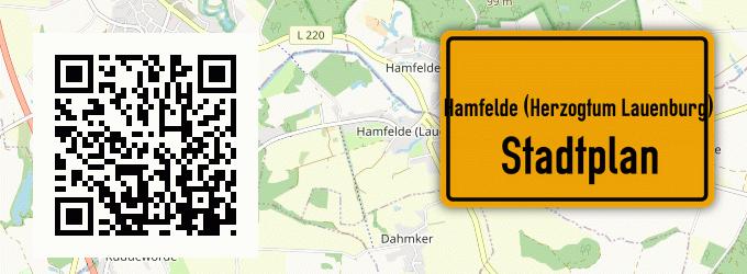 Stadtplan Hamfelde (Herzogtum Lauenburg)