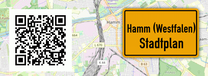Stadtplan Hamm (Westfalen)
