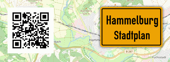 Stadtplan Hammelburg