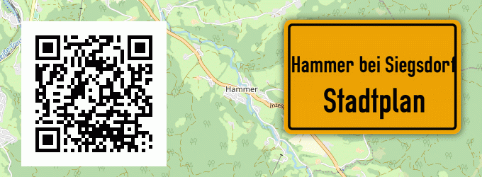 Stadtplan Hammer bei Siegsdorf