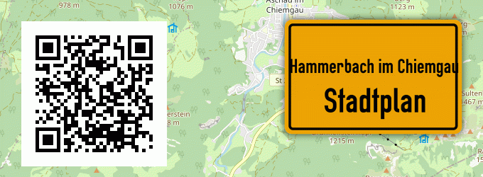 Stadtplan Hammerbach im Chiemgau