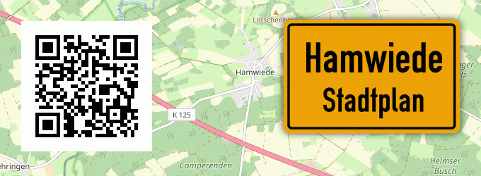 Stadtplan Hamwiede