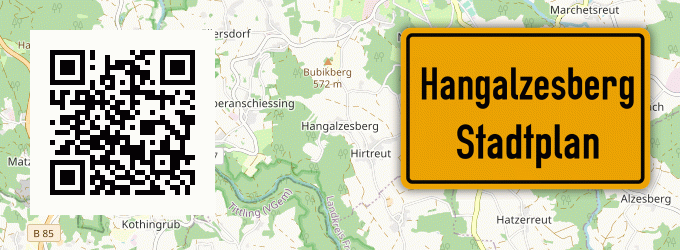 Stadtplan Hangalzesberg