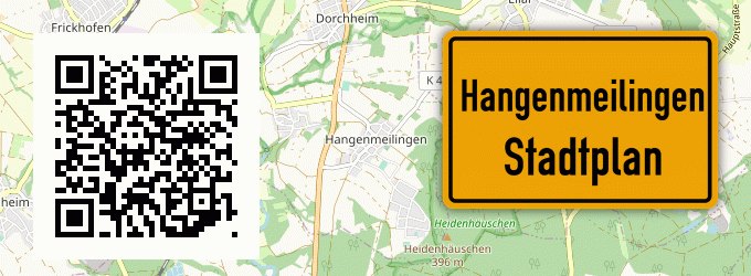 Stadtplan Hangenmeilingen