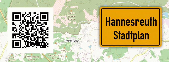 Stadtplan Hannesreuth