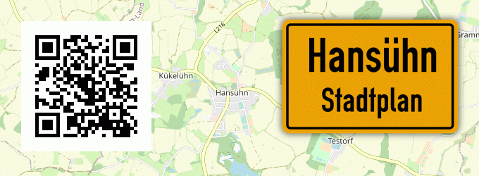 Stadtplan Hansühn