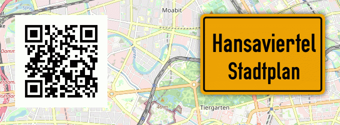 Stadtplan Hansaviertel