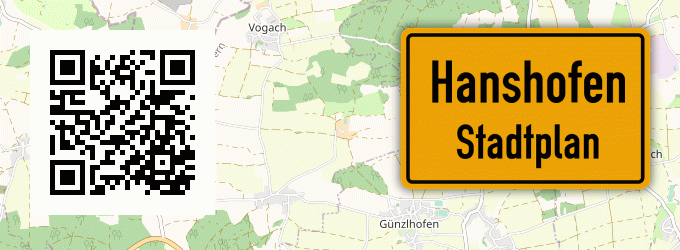 Stadtplan Hanshofen