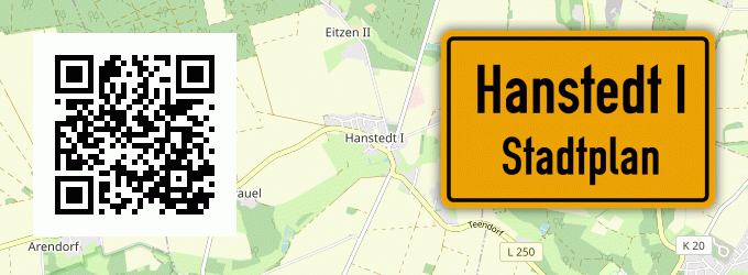 Stadtplan Hanstedt I