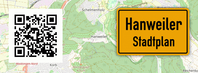 Stadtplan Hanweiler