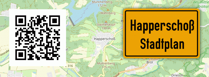 Stadtplan Happerschoß