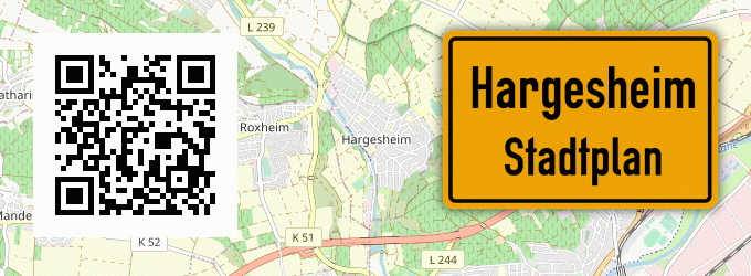 Stadtplan Hargesheim