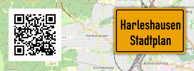 Stadtplan Harleshausen