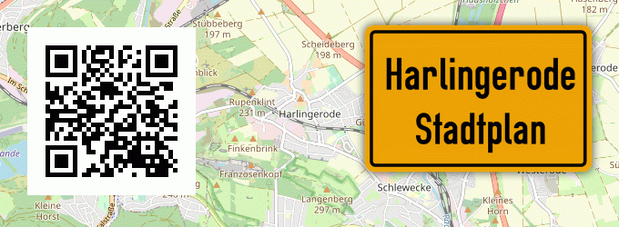 Stadtplan Harlingerode