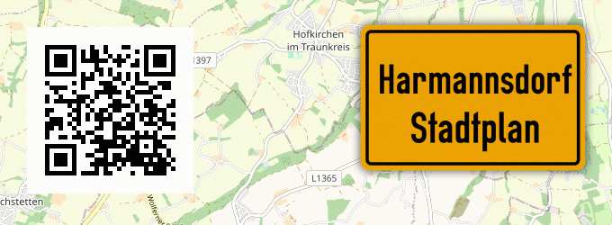 Stadtplan Harmannsdorf