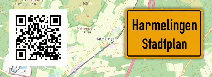 Stadtplan Harmelingen
